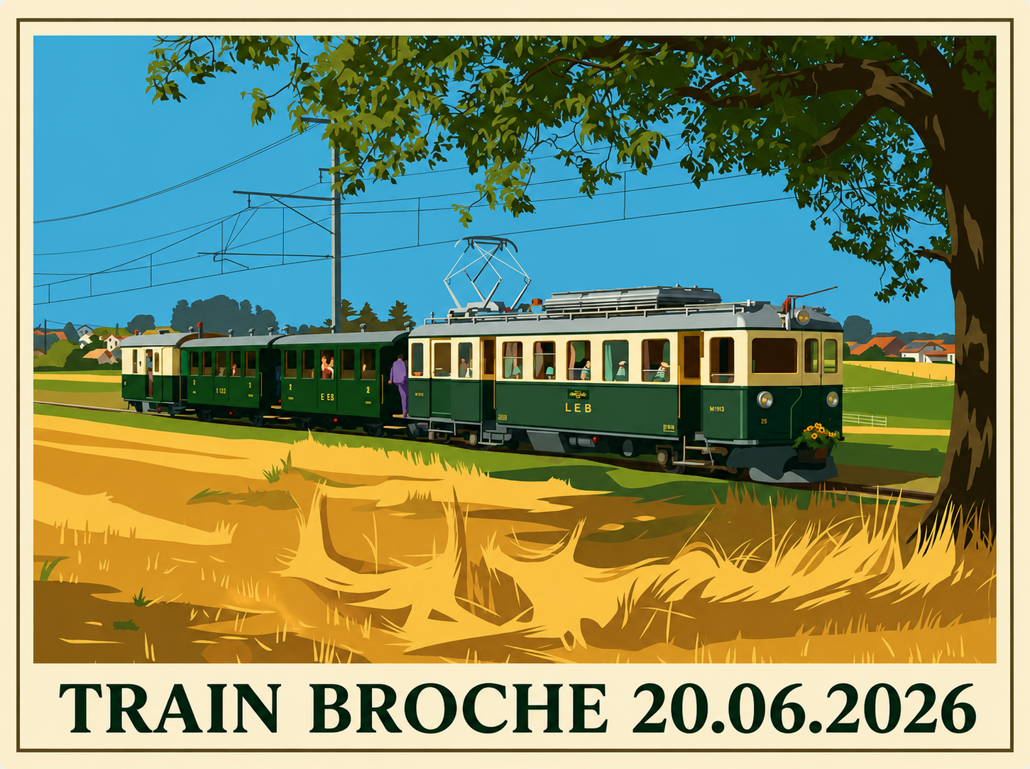 Train du printemps - broche 20.06.2026