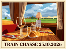 Train chasse 25.10.2026 midi